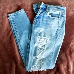 AEO Ripped Jeans Super Stretch X